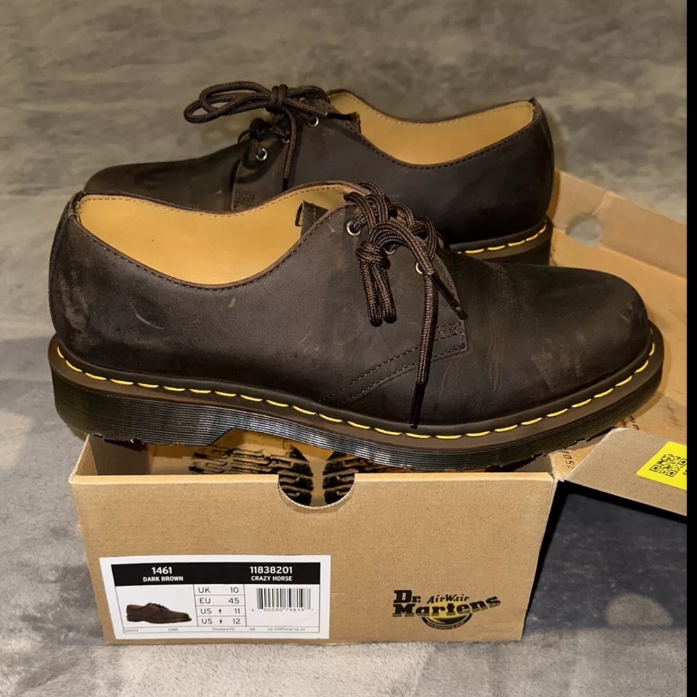 Dr. Martens 1461 - Brown - Unisex Oxfords